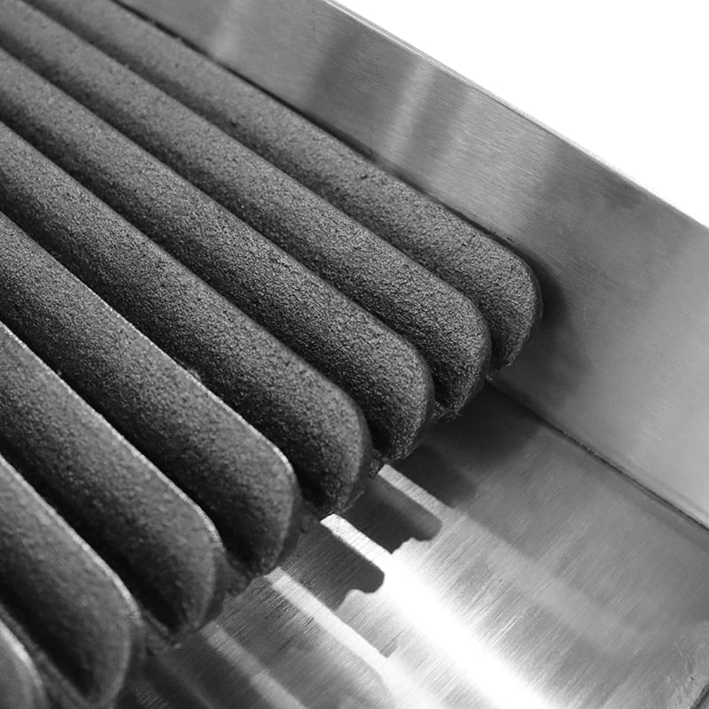 charbroiler komersial Reversible Cast Iron Top Grates