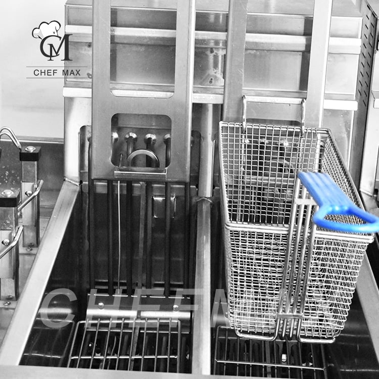 commercial deep fryer machine fried basket