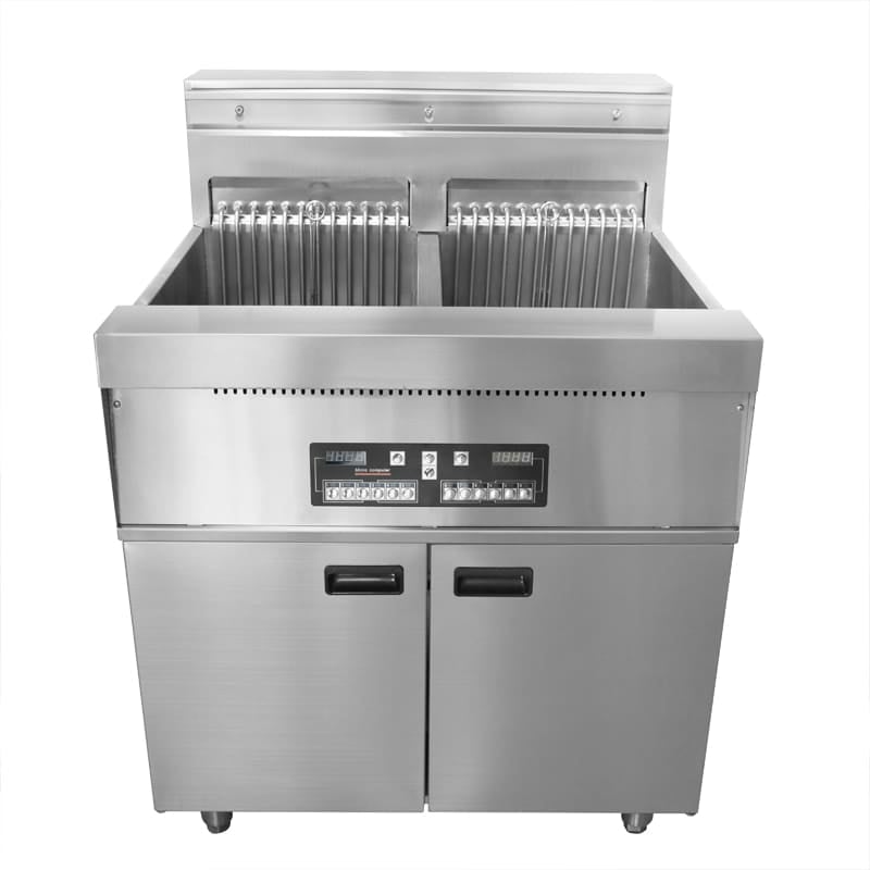 commercial double basket deep fryer CM-EF-18C