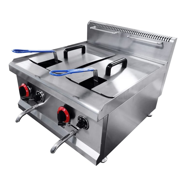 commercial double basket deep fryer CM-GF-585