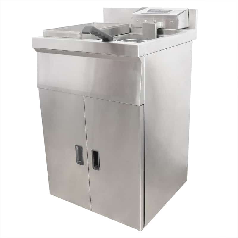 commercial double door floor fryer CM-EF-181A