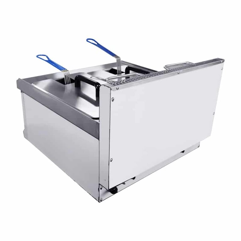 friteuse électrique double professionnelle CM-DF-685