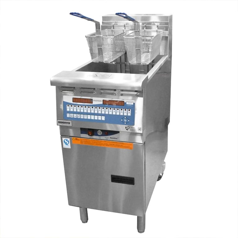 commercial double tank deep fryer NTP14E