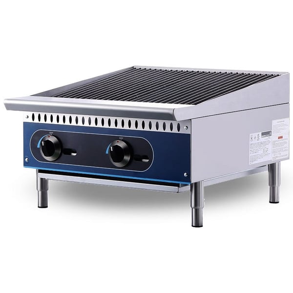 charbroilers elektrik komersial CP-CB24-M