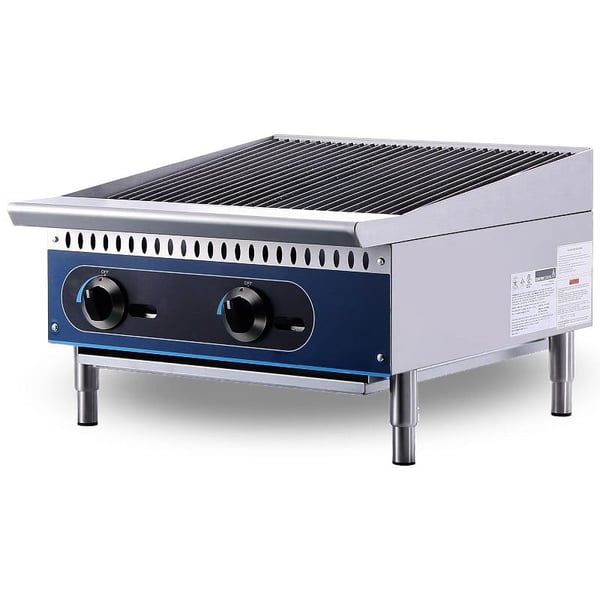 commercial electric charbroilers CP-CB24-M