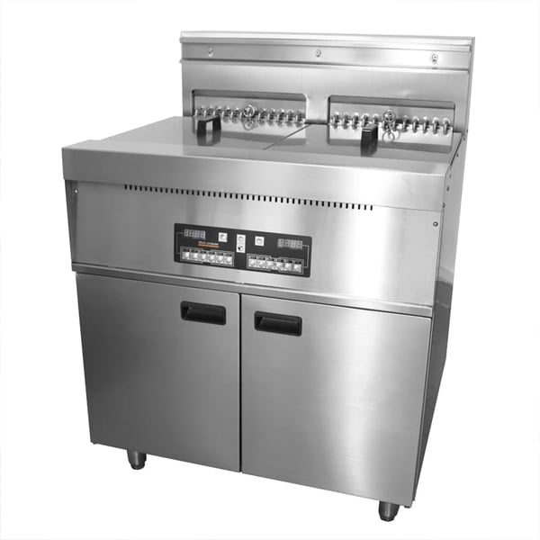 komersial listrik pindho fryer CM-EF-18C