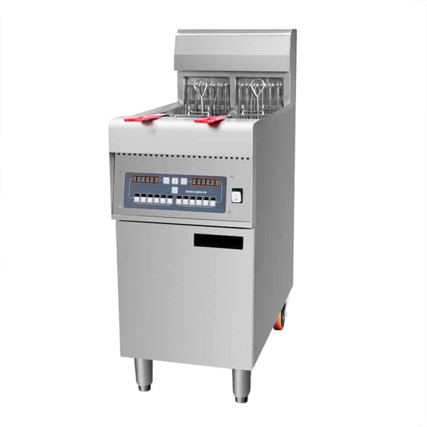 commercial electric double fryer