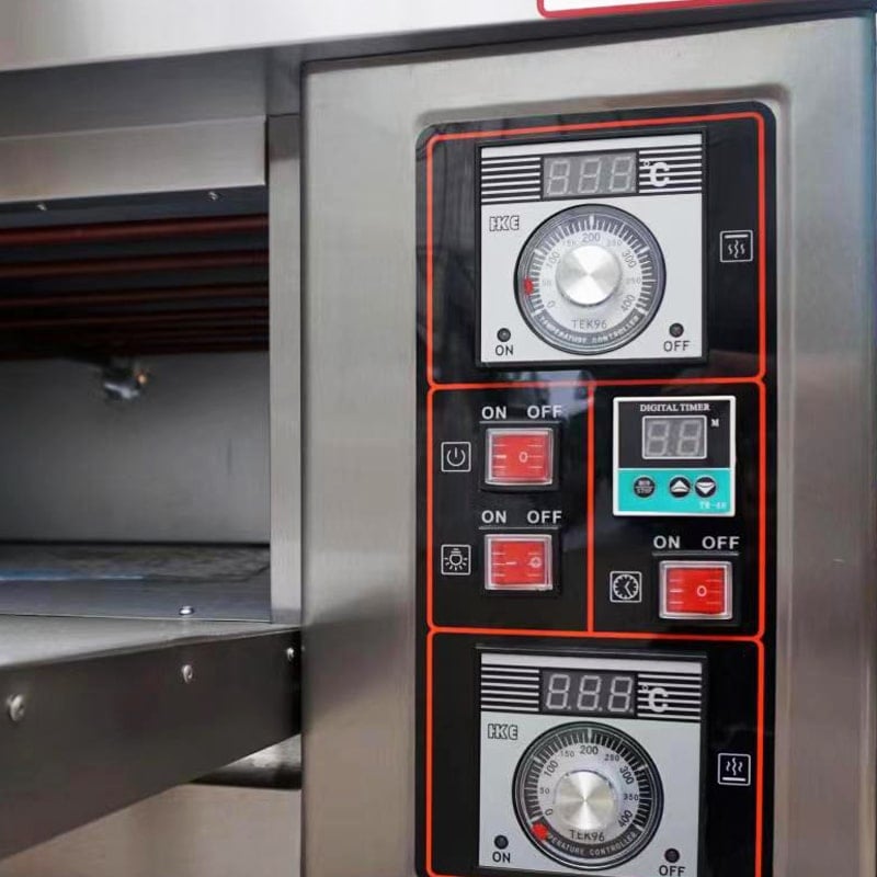 commercial electric oven knob control