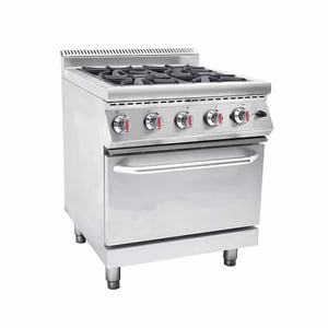 cocina con horno eléctrico profesional 7G-RQ-4