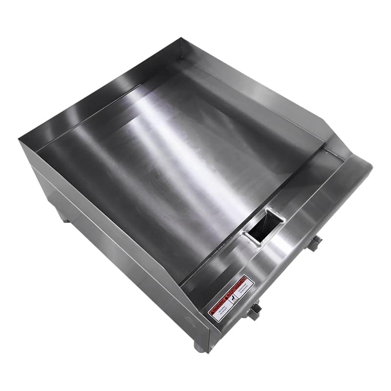 commercial gas griddle countertop flat grill CM-HERG-24-T