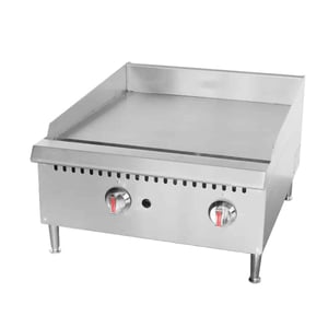 commercial gas griddle countertop flat grill CM-GG-24T