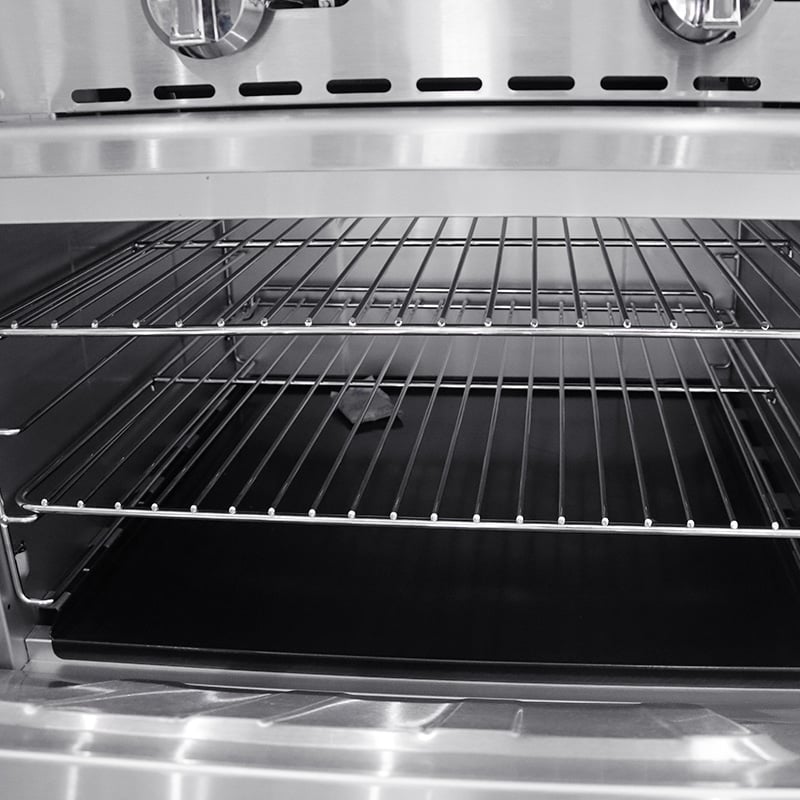 commercial gas range oven