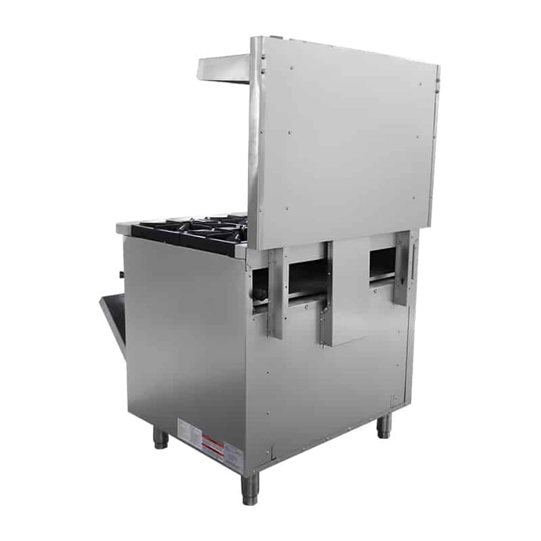 commercial gas range with oven manufacturer CM-HFSO-36
