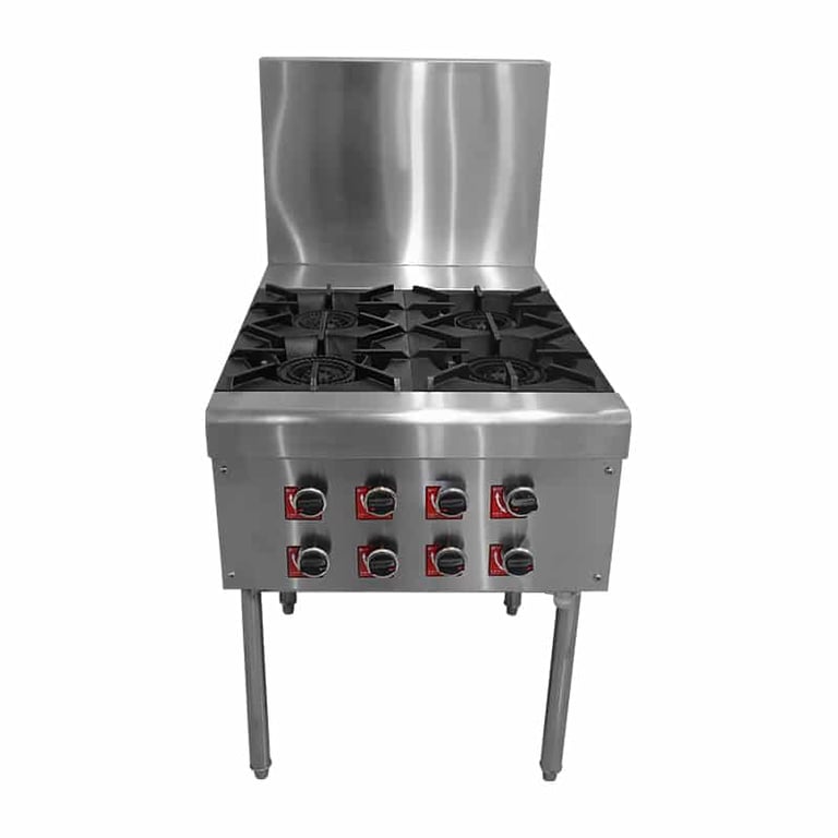 commercial gas stove 4 burner CM-OB-4-A