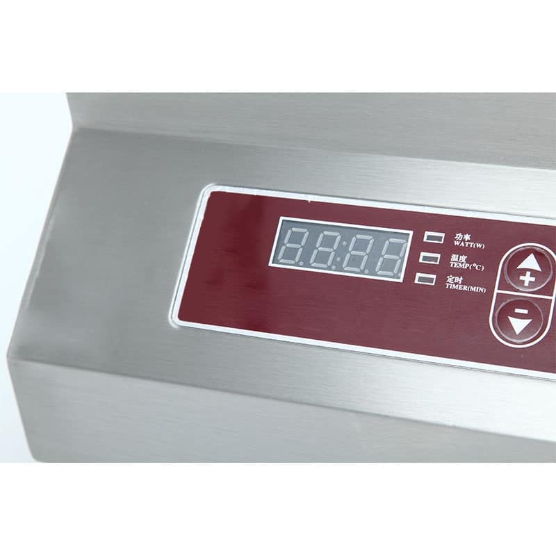 commercial induction cooker control system