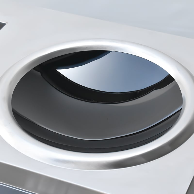 commercial kitchen concave induction cooker