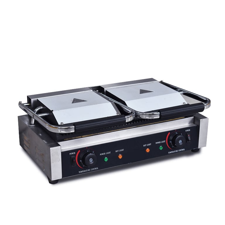 GRILL ELÉCTRICO PROFESIONAL DOBLE PLACA 500X240 MM PG-813