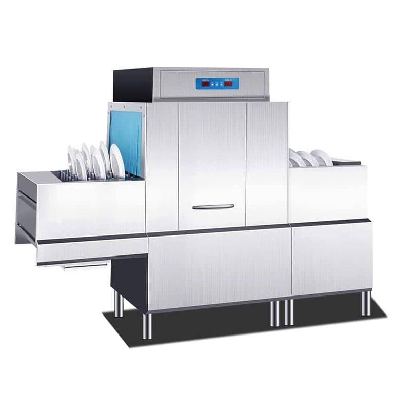 conveyor belt dishwasher machine