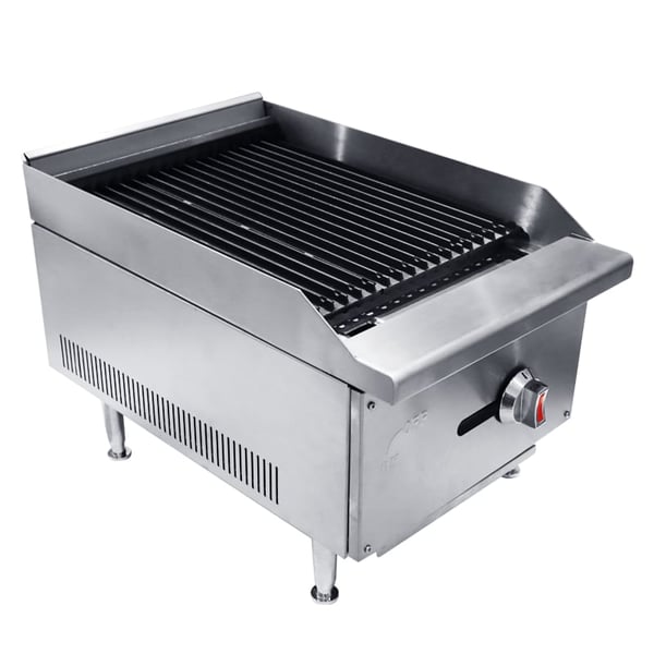 Charbroilers comerciais de bancada CM-HLRC-400