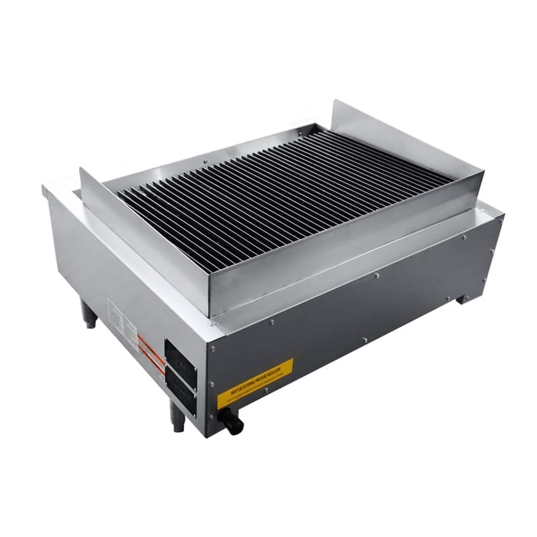 countertop gas 6 burner commecial charbroilers for hotel CM-HRC-36