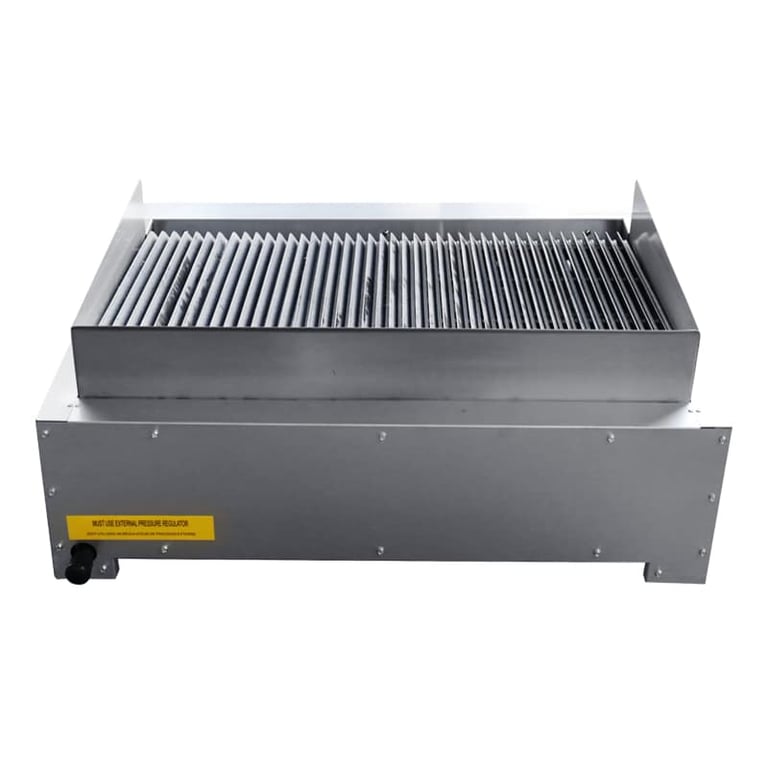 countertop gas 6 burner commecial charbroilers for restaurant CM-HRC-36
