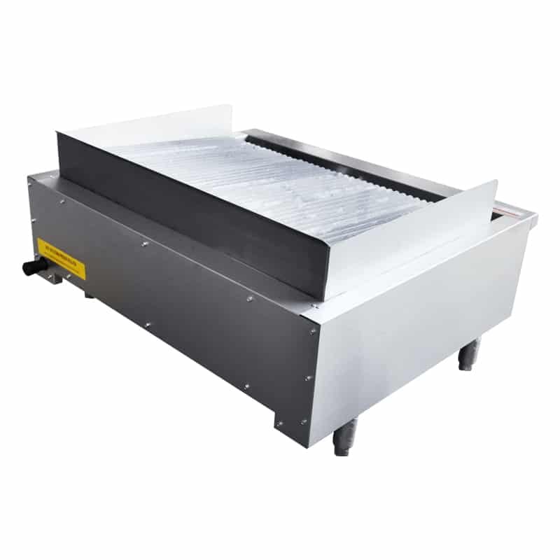 countertop gas 6 penunu komersial charbroilers pengeluar CM-HRC-36