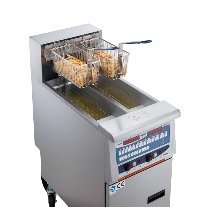 Electric Commercial Deep Fryer Dual-Tank Dual-Basket Fryer