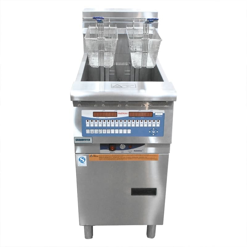 double tank commercial fryer for sale NTP14E