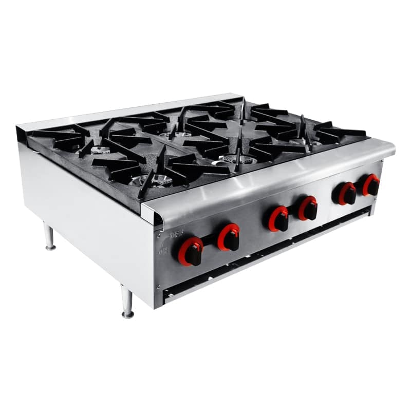 Cuisinière à gaz robuste CM-HS-6