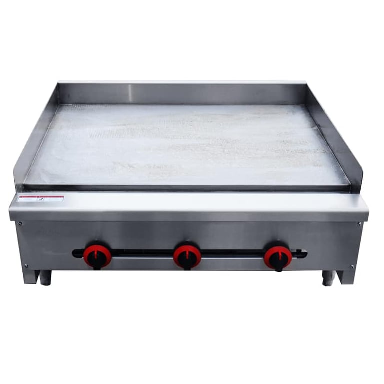 heavy duty commercial stainless steel flat top grill CM-HRG-36