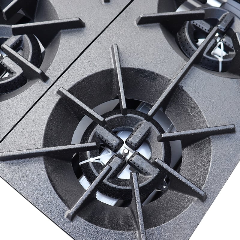 Commercial Countertop Range 4 Burner CMHS4 Restaurant Kitchen Gas