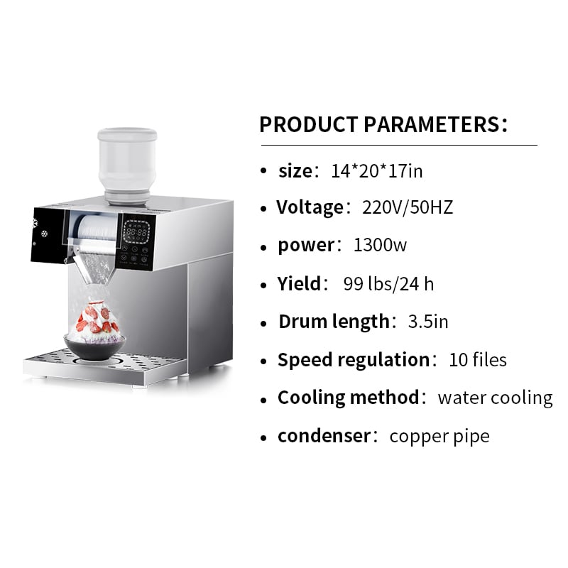 BARSKOREA - NSF,UL and CE Certified Bingsu Machine, Korean Bingsu