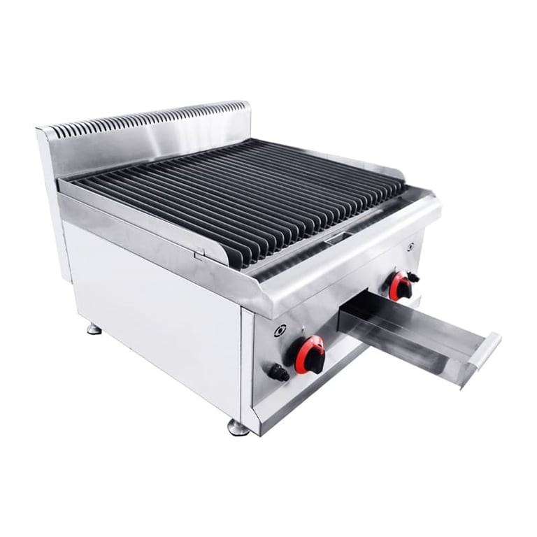 Countertop Char Broil Grill Restaurant 2 Burner Commercial Charbroiler