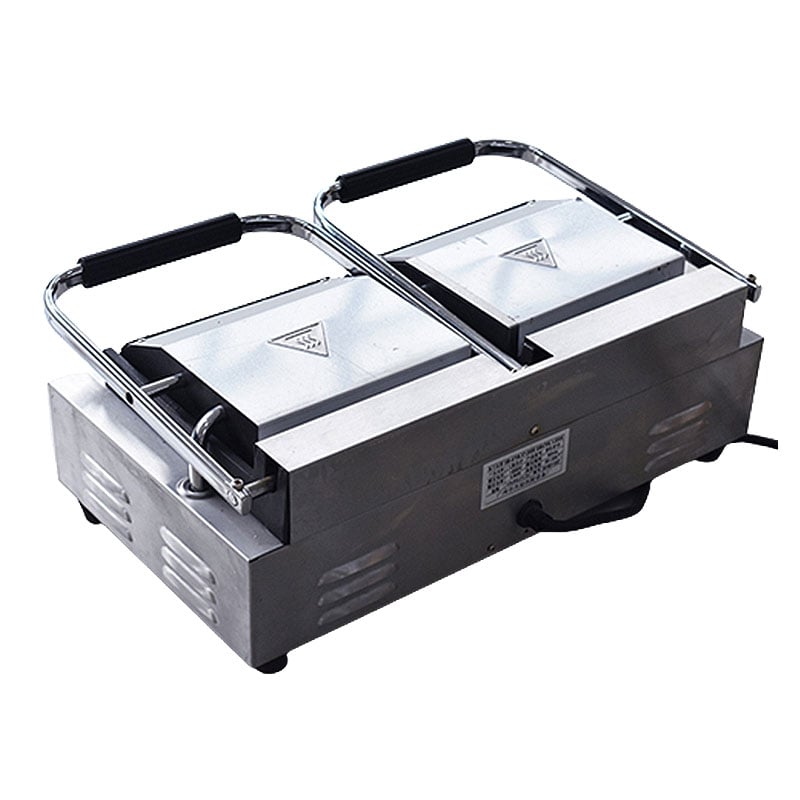 Commercial Double Panini Press Grill CMEG813 Restaurant Sandwich