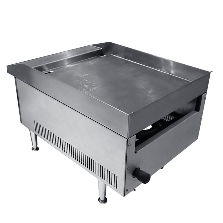 single burner countertop gas flat grill CM-HLRG-400