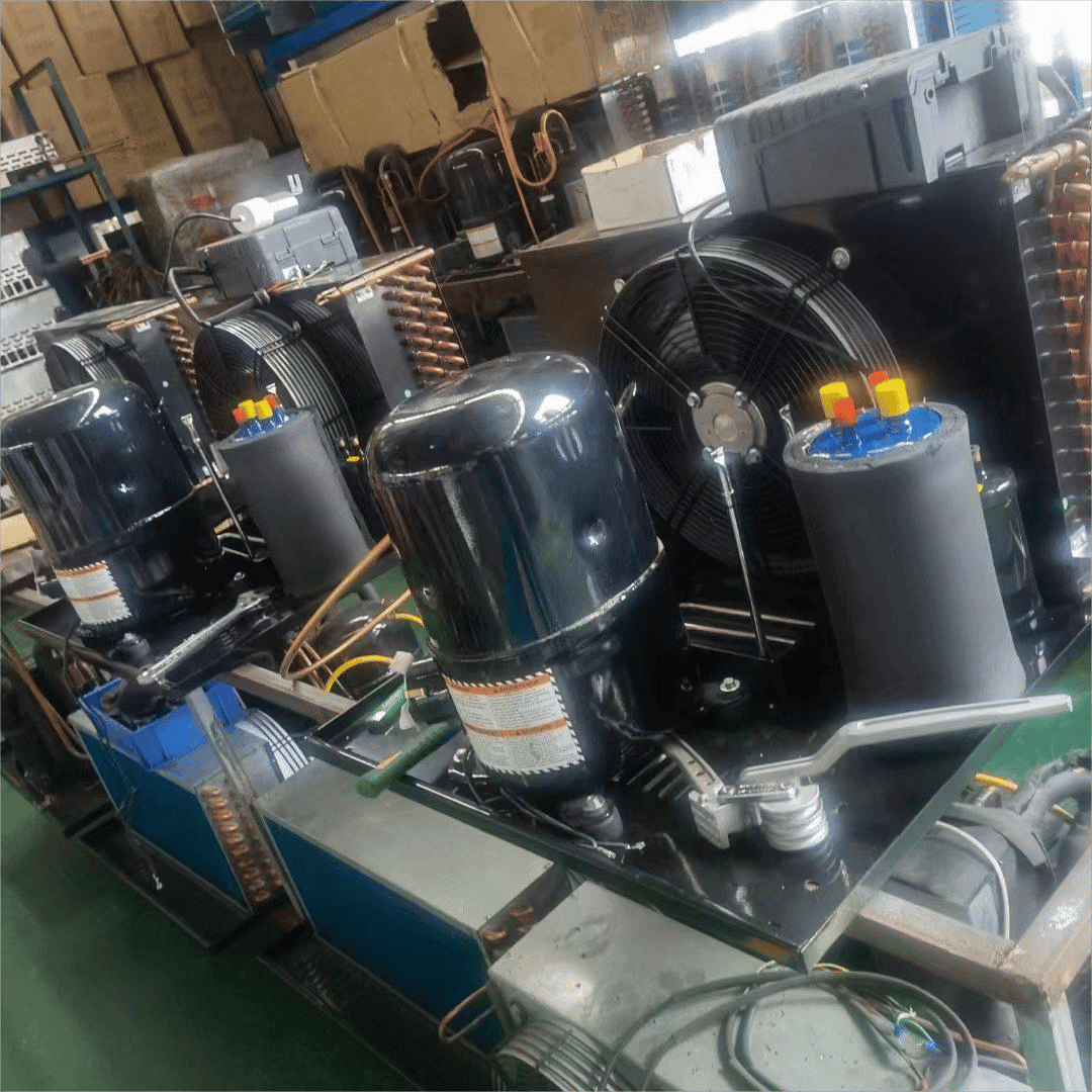 single rack remote cooled roll in blast chiller Refrigeration Systems