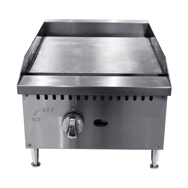 pequeña parrilla de gas profesional para encimera CM-HLRG-400