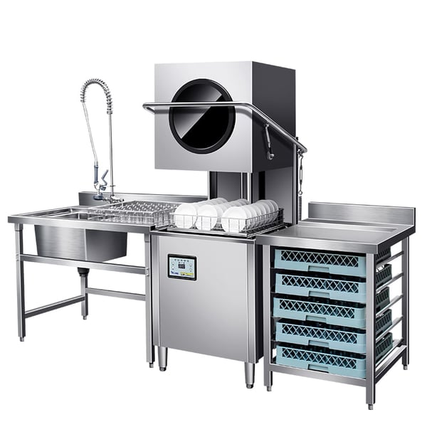 lavastoviglie professionale in acciaio inox