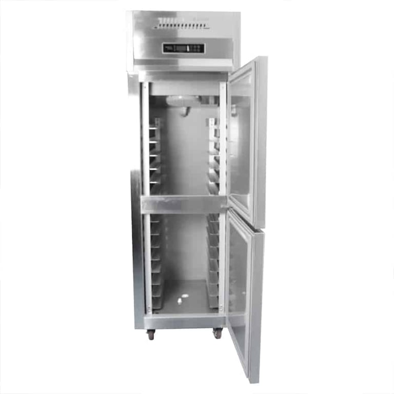 stainless steel solid door reach-In Refrigerators