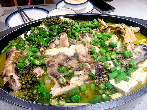 Sichuan pepper roasted fish