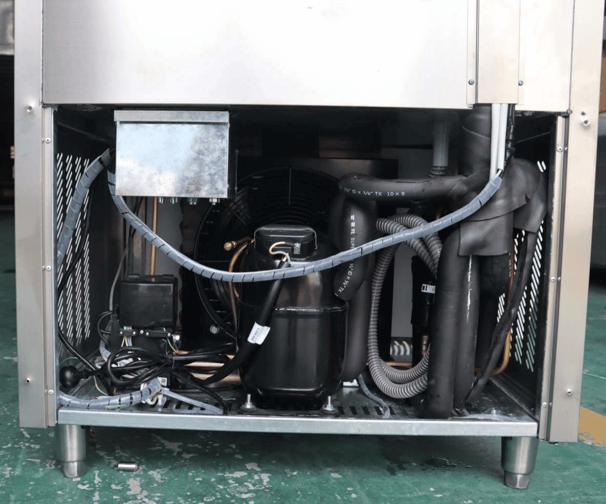 commercial refrigerator operate system