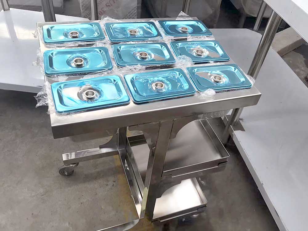 Customized sauce carts