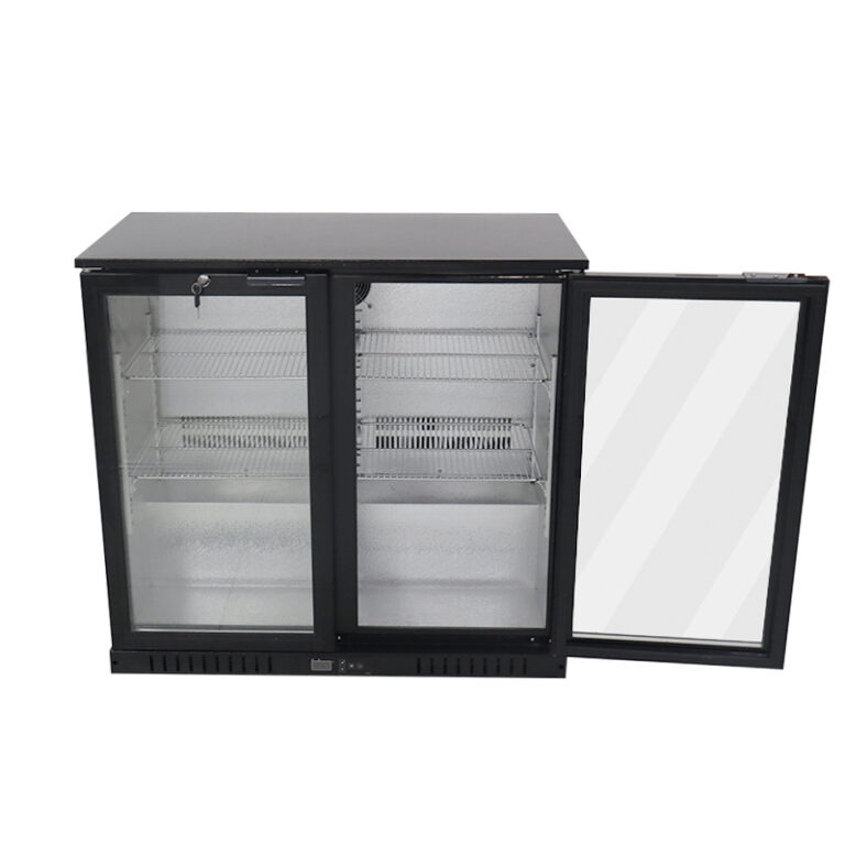 2 Glass Door Bar Fridge CM-LG-208HC