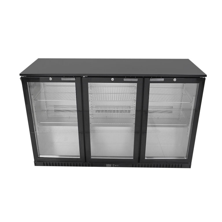 3 Swing Door Back Bar Coolers
