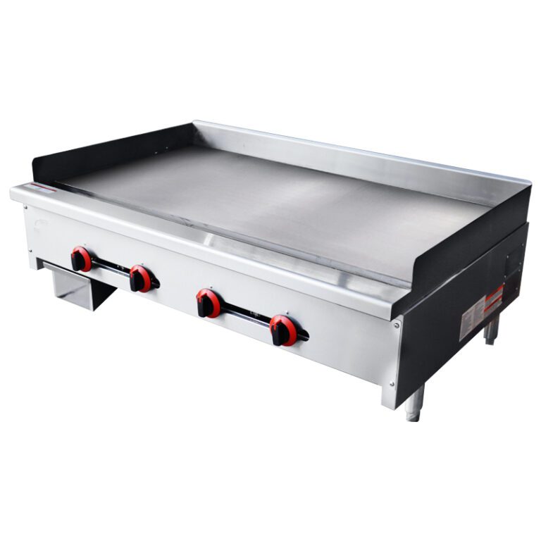 commercial countertop gas griddle