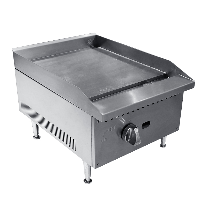 commercial countertop gas grill single burner