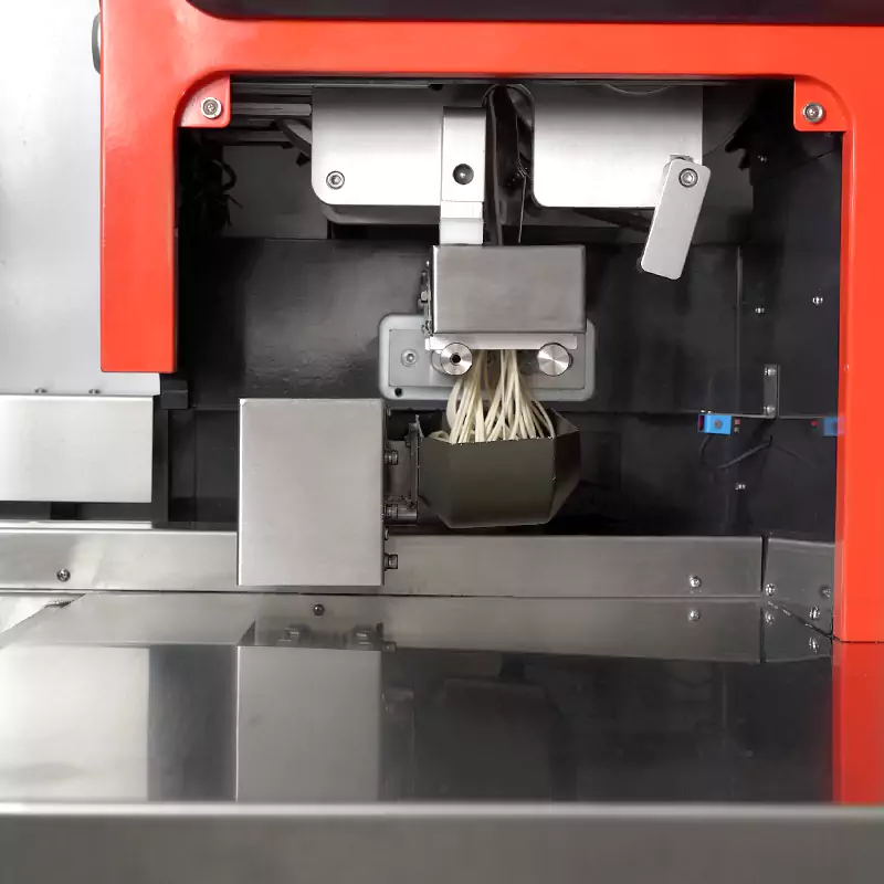 commercial noodle machine detail.