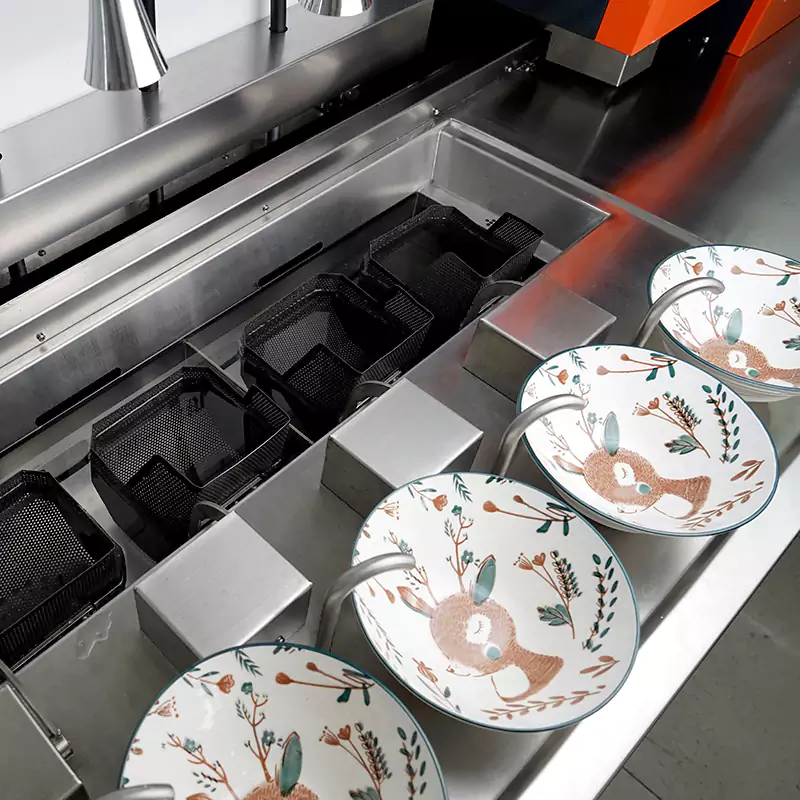 ramen machine Automatic Noodle Dropping.