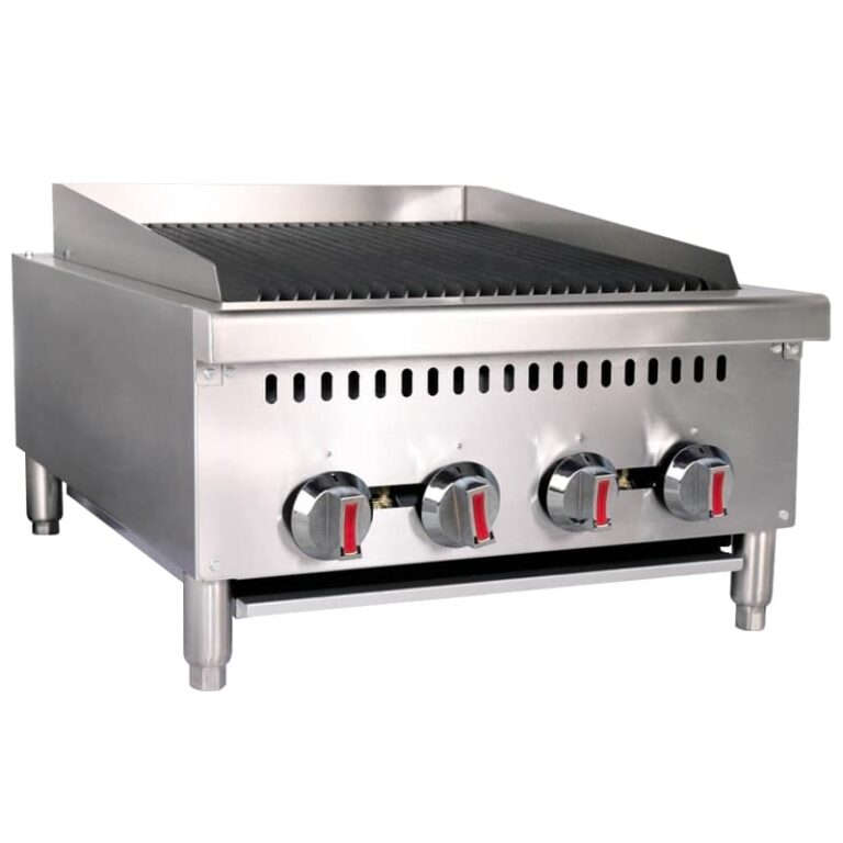 4 Penunu Komersial Charbroilers CM-HWRC-24