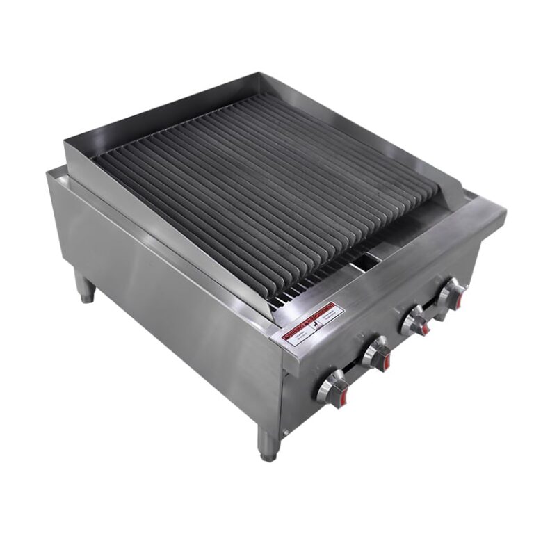 4 bahagian atas meja penunu Charbroilers CM-HWRC-24